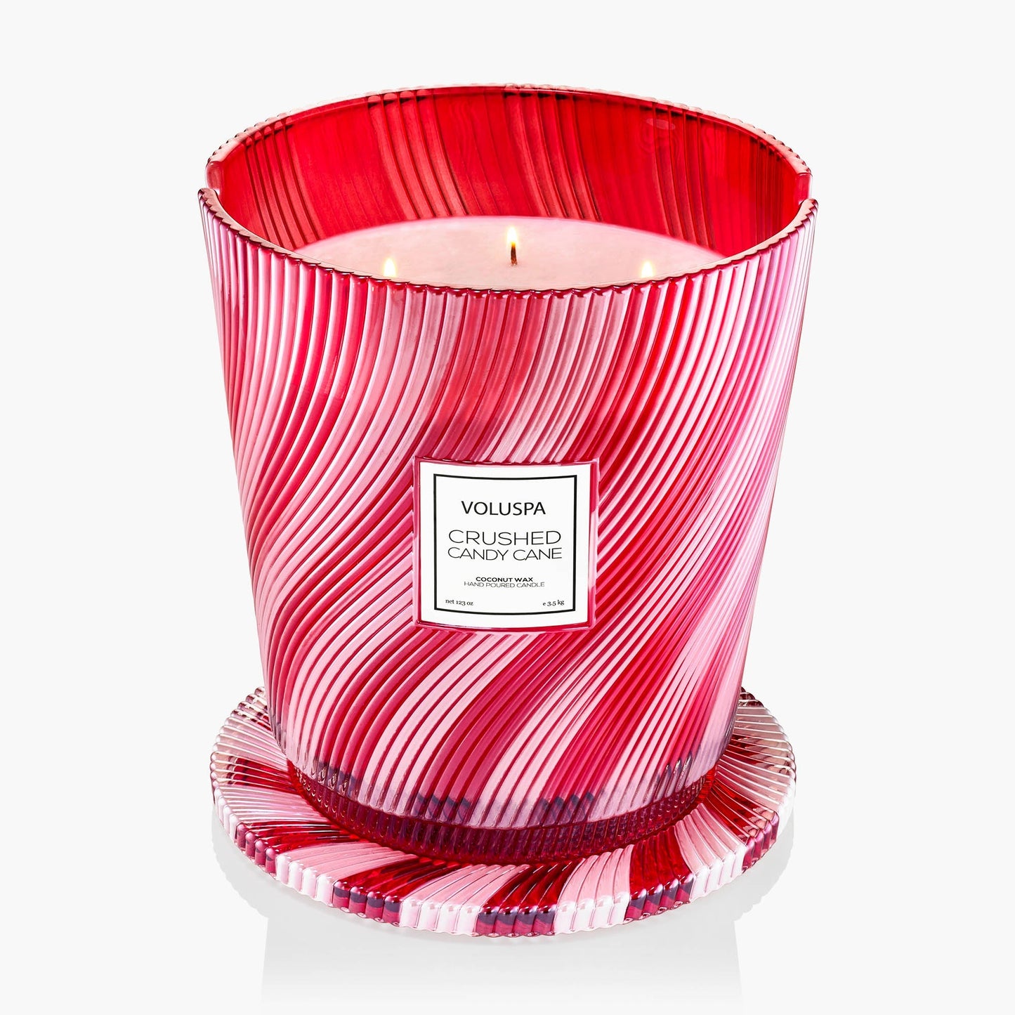 Crushed Candy Cane - 5 Wick Hearth Candle