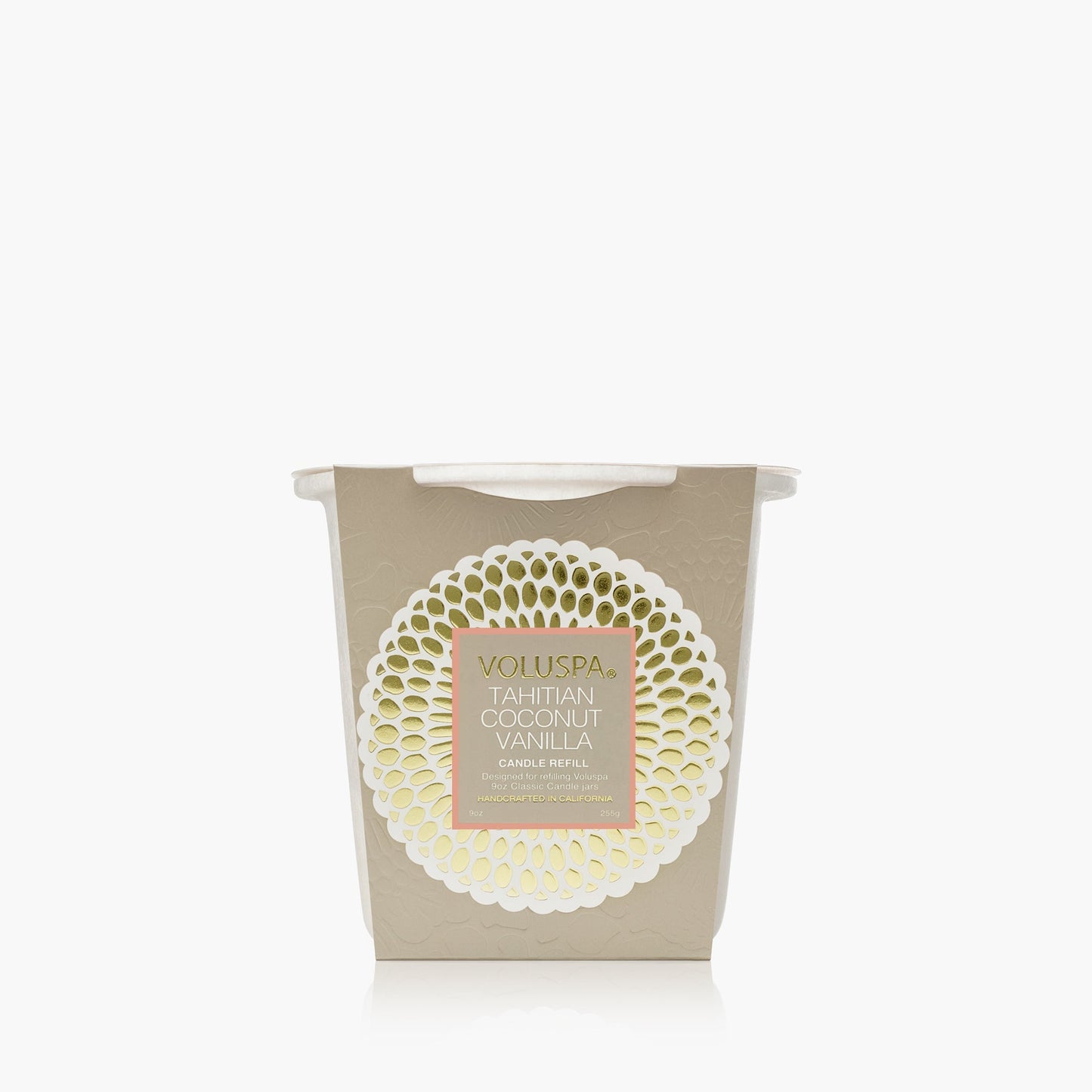 Tahitian Coconut Vanilla - Classic Candle Refill