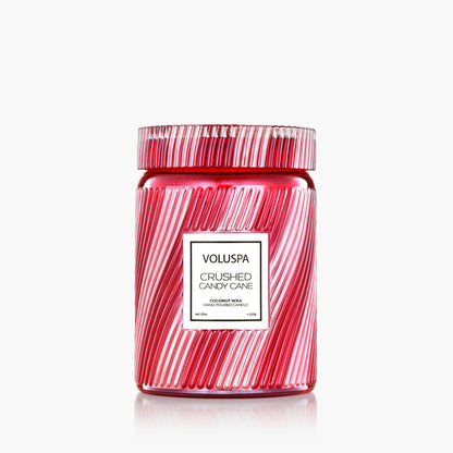 Crushed Candy Cane - Large Jar Candle