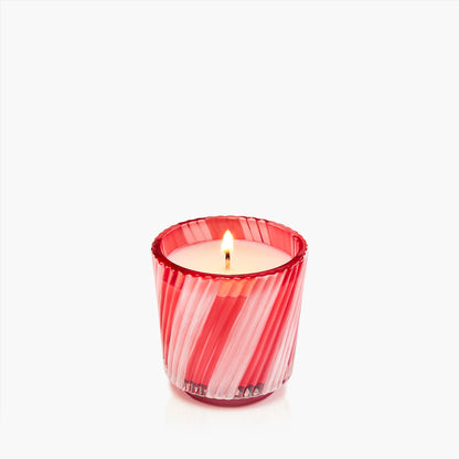 Crushed Candy Cane - Pedestal Candle