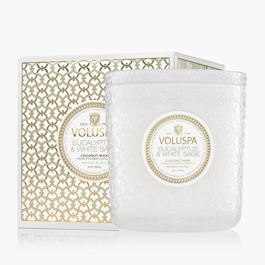 Eucalyptus & White Sage - Luxe Candle