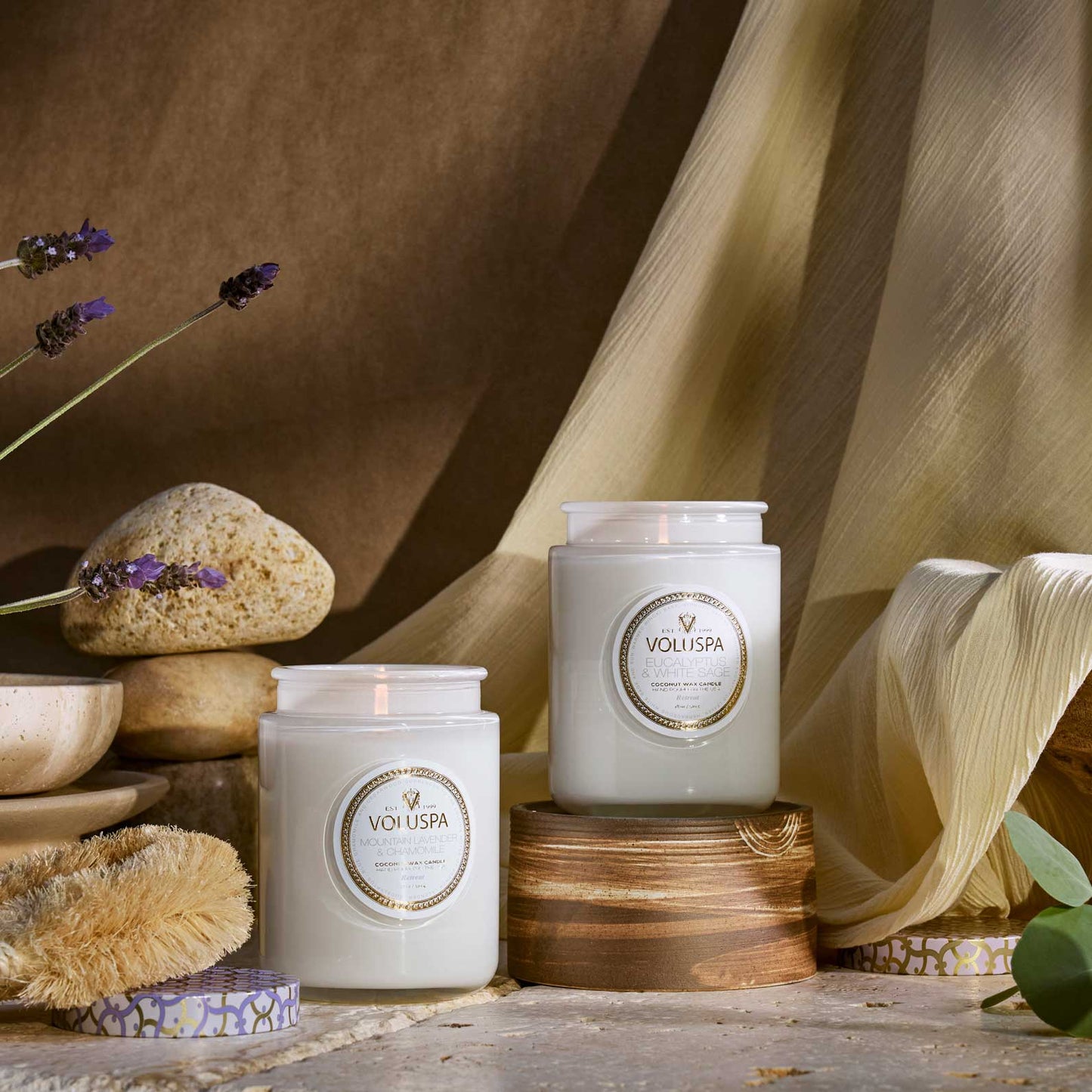 Eucalyptus & White Sage - Large Jar Candle