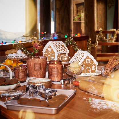 Gingerbread Chalet - 3 Wick Tin Candle