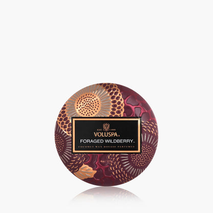 Foraged Wildberry - Mini Tin Candle