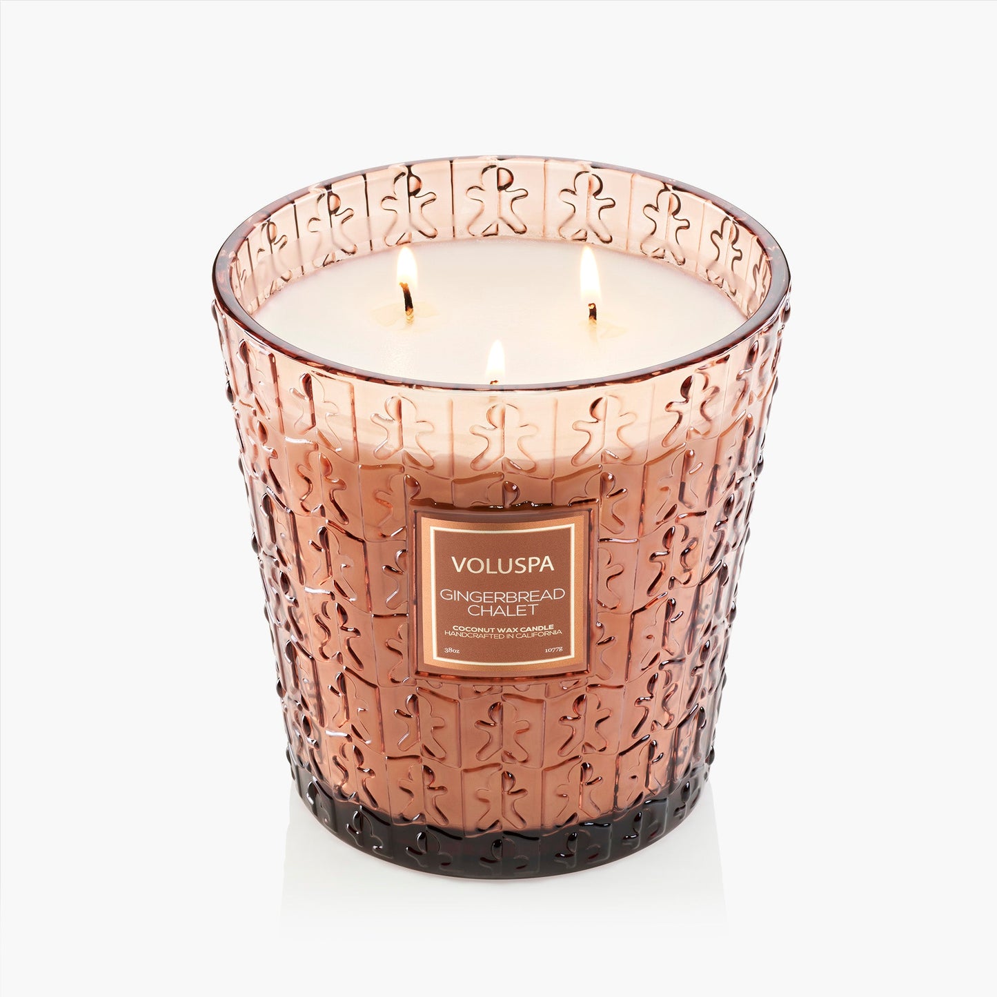 Gingerbread Chalet - 3 Wick Hearth Candle