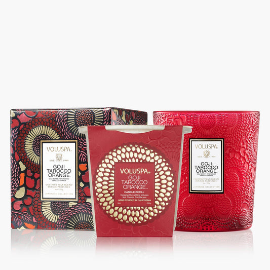 Goji Tarocco Orange - Classic Candle & Refill