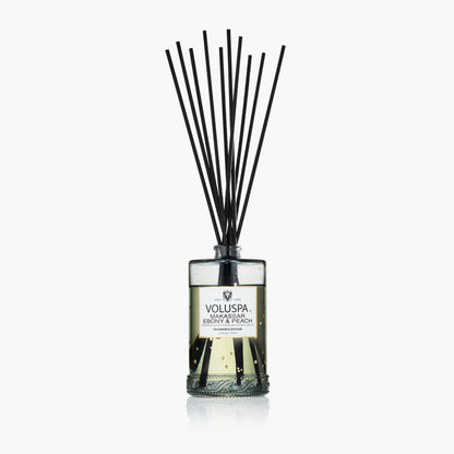 Makassar Ebony & Peach - Reed Diffuser