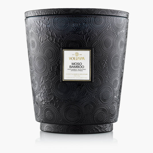 Moso Bamboo - 5 Wick Hearth Candle