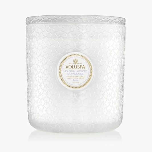 Mountain Lavender & Chamomile - 5 Wick Hearth Candle