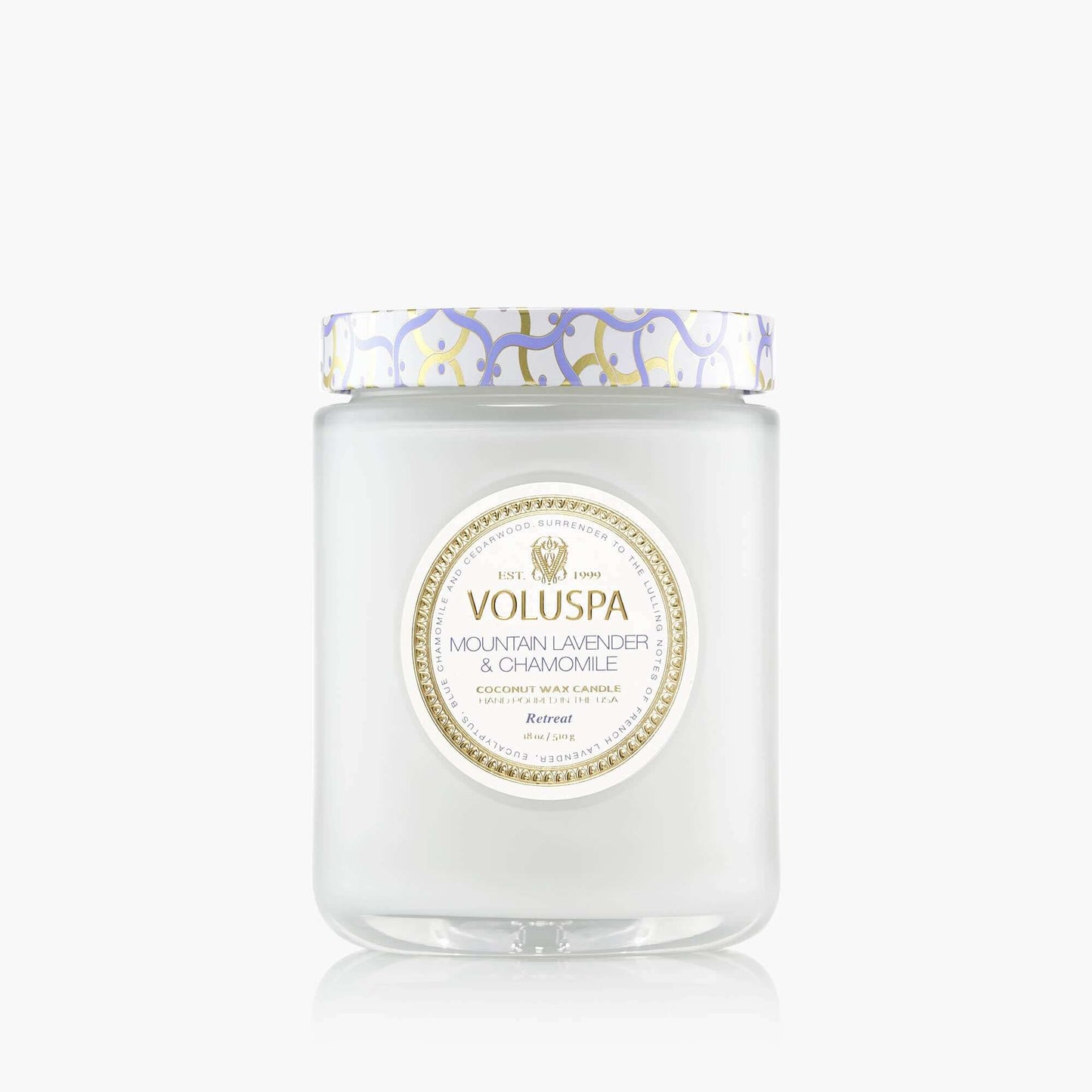 Mountain Lavender & Chamomile - Large Jar Candle