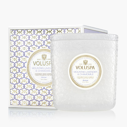 Mountain Lavender & Chamomile - Luxe Candle