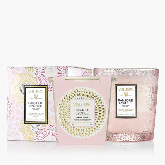 Panjore Lychee - Classic Candle & Refill