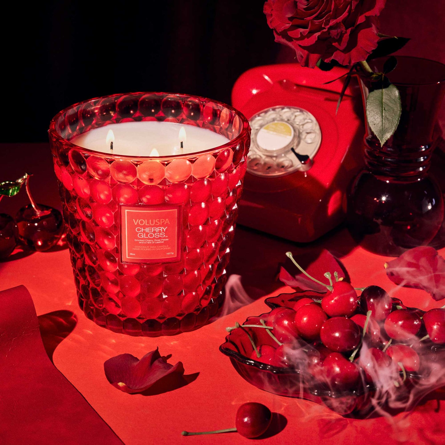 Cherry Gloss - 3 Wick Hearth Candle