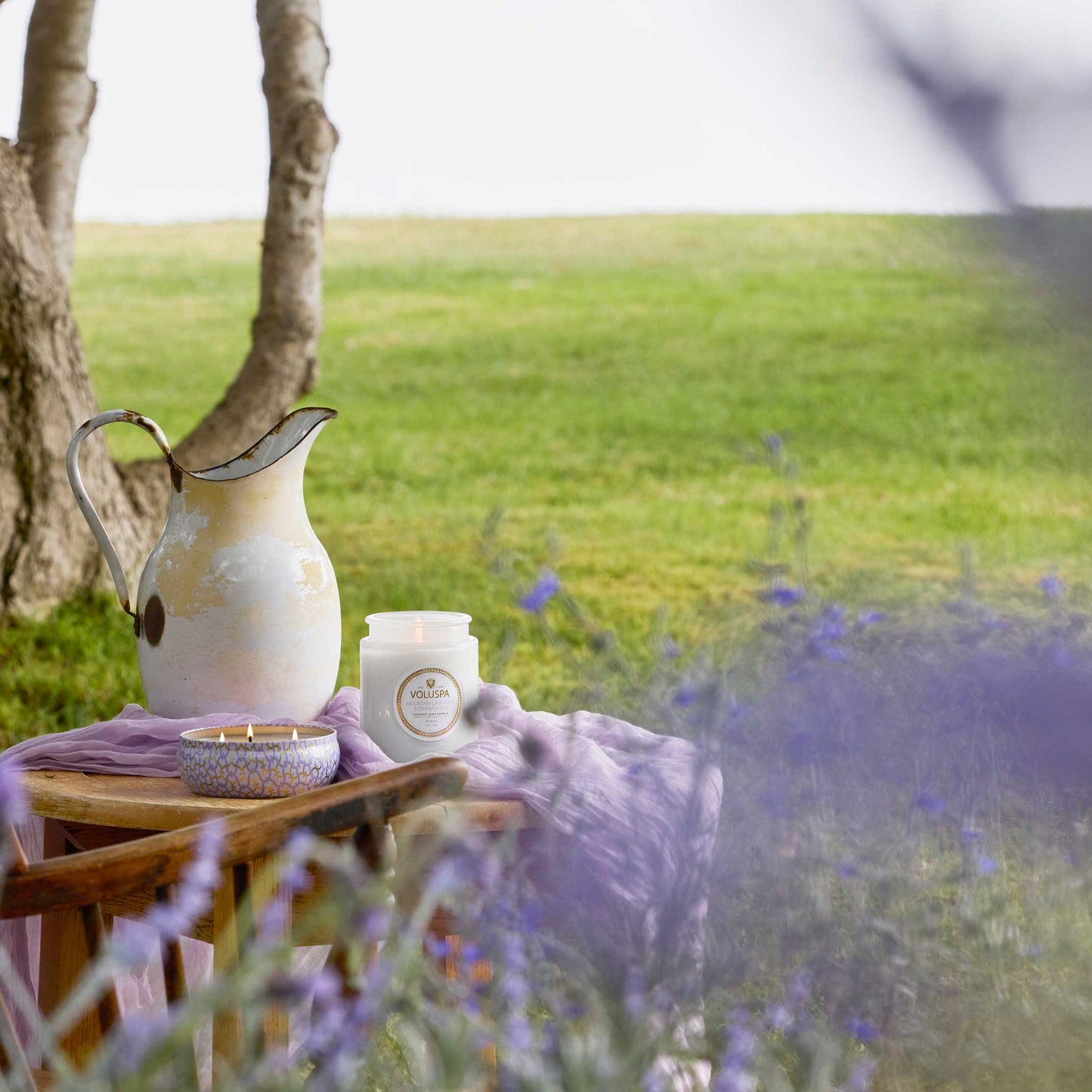 Mountain Lavender & Chamomile - Large Jar Candle