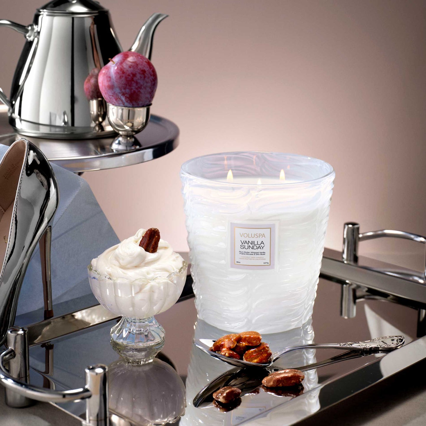 Vanilla Sunday - 3 Wick Hearth Candle