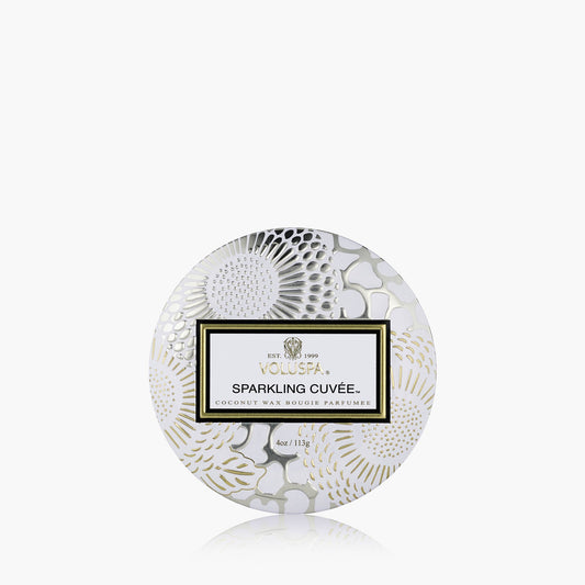 Sparkling Cuvée - Mini Tin Candle