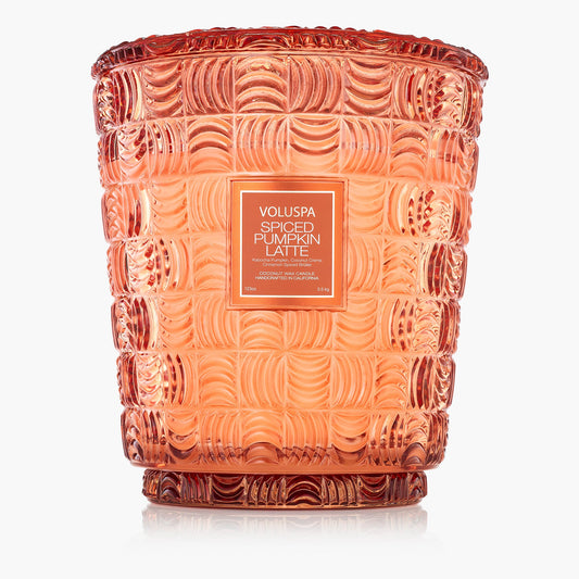 Spiced Pumpkin Latte - 5 Wick Hearth Candle