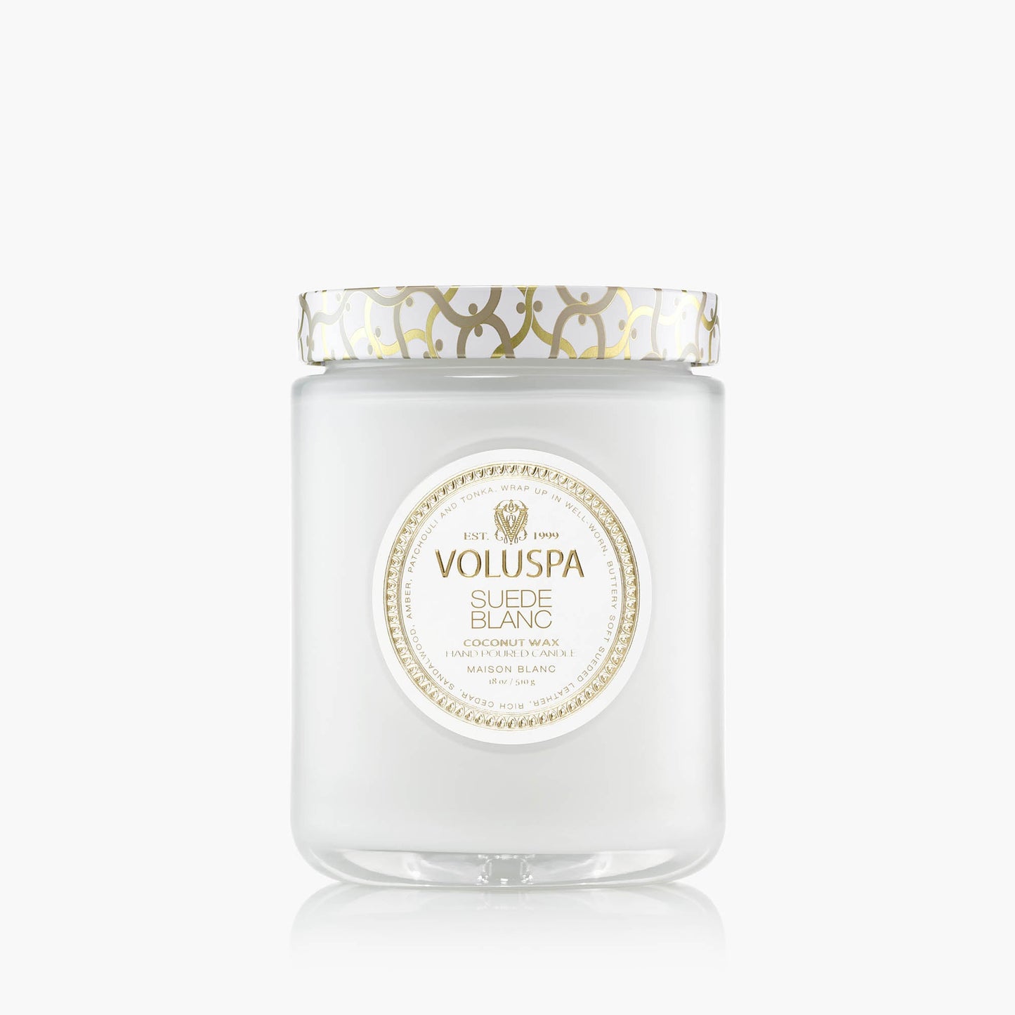 Suede Blanc - Large Jar Candle