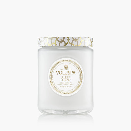 Suede Blanc - Large Jar Candle