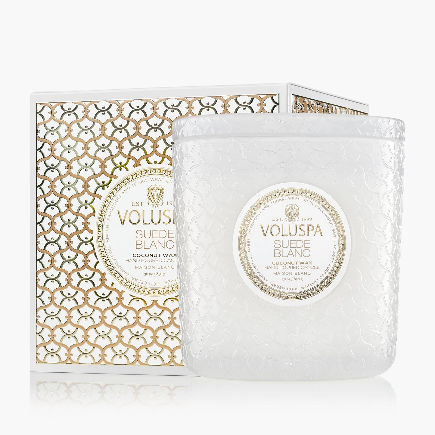 Suede Blanc - Luxe Candle
