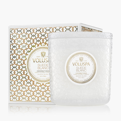 Suede Blanc - Luxe Candle
