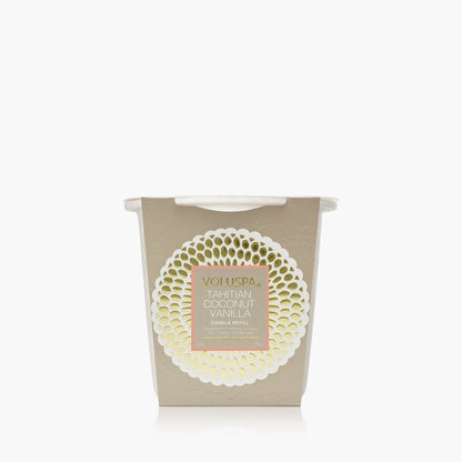 Tahitian Coconut Vanilla - Classic Candle Refill