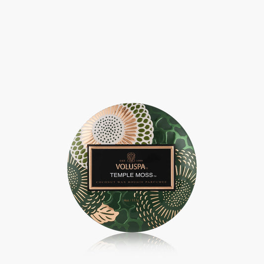 Temple Moss - Mini Tin Candle