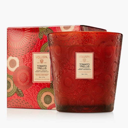 Tomato Trellis - 3 Wick Hearth Candle