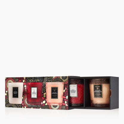 Fruits of Paradise - 3 Demi Candle Gift Set