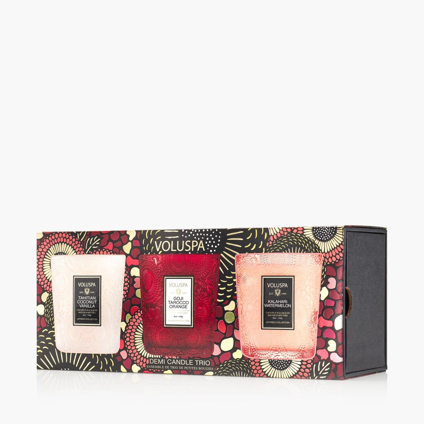 Fruits of Paradise - 3 Demi Candle Gift Set