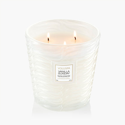 Vanilla Sunday - 3 Wick Hearth Candle