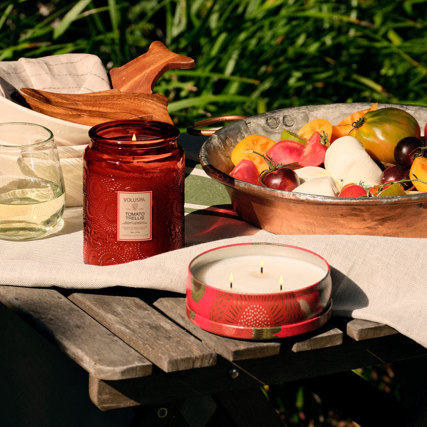 Tomato Trellis - Large Jar Candle