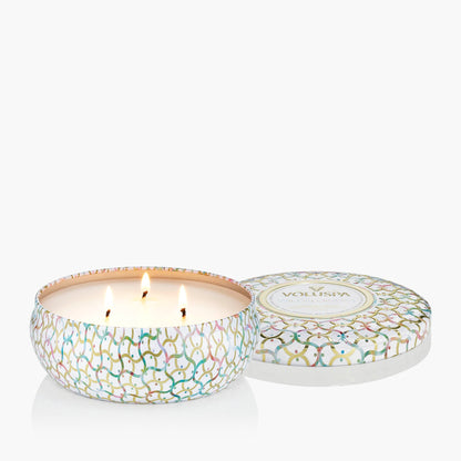 Wildflowers - 3 Wick Tin Candle